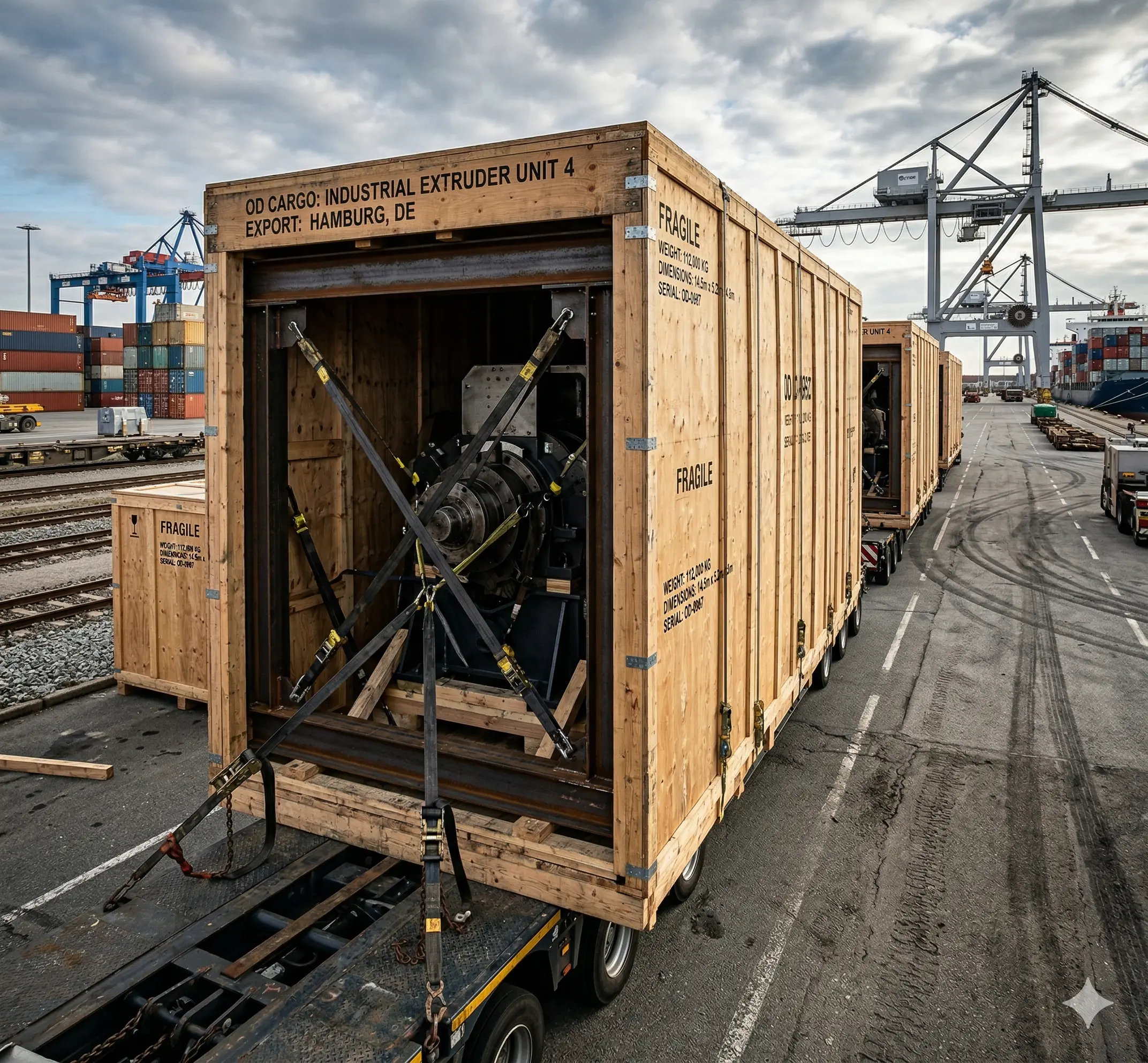ODC (Over Dimensional Cargo) Packaging - Industrial Packaging by OM India